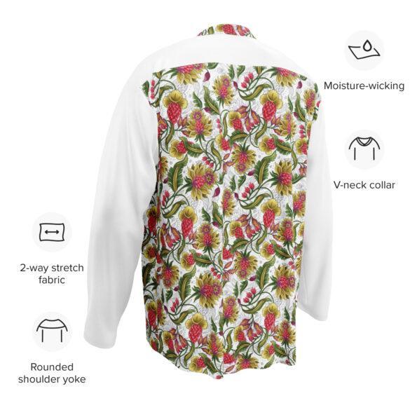 All Over Print Recycled Hockey Fan Jersey White English 6751979957C84 Orbis Haute